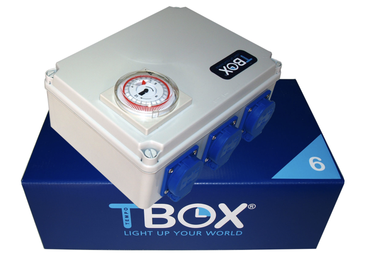 Tempo Box TBOX 6 – Kontroler Oświetlenia 6x600W Precyzyjne Sterowanie i Wysoka Wydajność