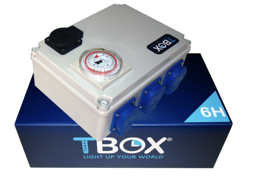 Tempo Box TBOX 6H – Kontroler Oświetlenia z Ogrzewaniem 6x600W Precyzyjne Sterowanie i Wysoka Wydajność