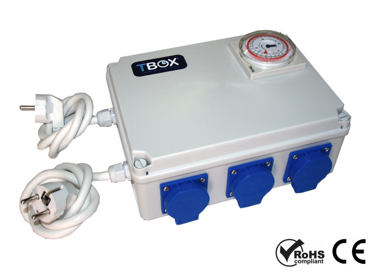 Tempo Box TBOX 8 – Wydajny Kontroler Oświetlenia 8x600W Niezawodne Sterowanie Urządzeniami tablica