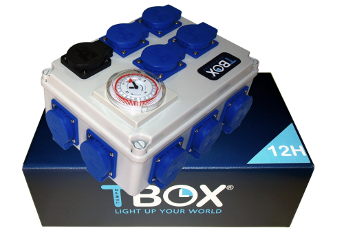 Tempo Box TBOX 12H – Kontroler Oświetlenia 12x600W z Gniazdem Grzewczym
