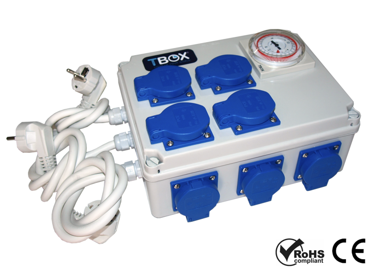 Tempo Box TBOX 12 – Kontroler Oświetlenia 12x600W Wydajne Sterowanie Lampami  tablica