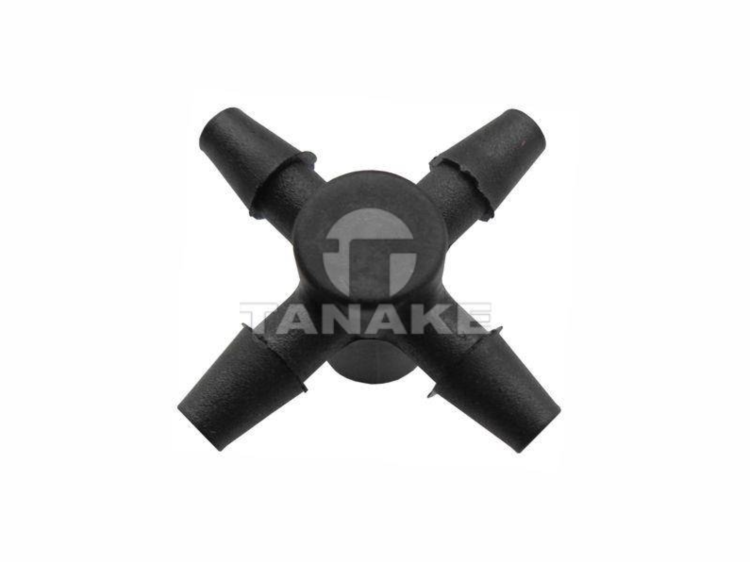 Czwórnik do Kroplownika – Złączka Kątowa na 4 Wężyki 5/3 mm