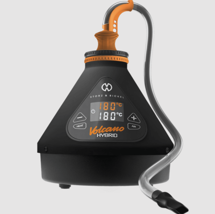Storz & Bickel Volcano Waporyzator - Odparowywacz Medyczny do Suszu hybrid onyx wężyk