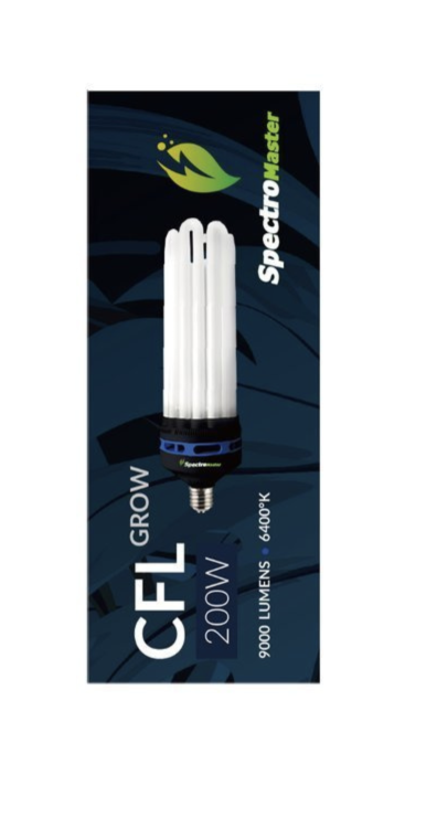 Spectromaster Żarówka CFL Wzrost Grow 6400k 8U 200W