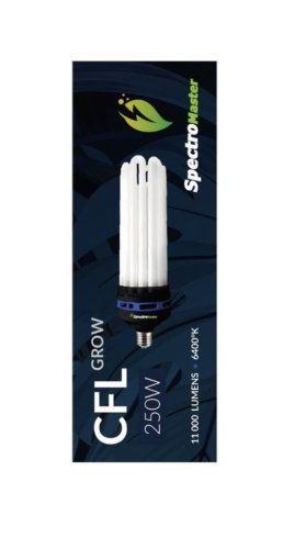 Spectromaster Żarówka CFL Wzrost Grow 6400k 8U 250W