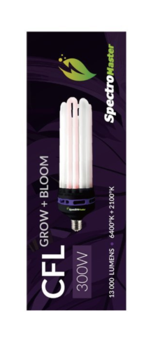 Spectromaster Żarówka CFL Dual 2100K + 6400K 8U - Wzrost i Kwitnienie 300W