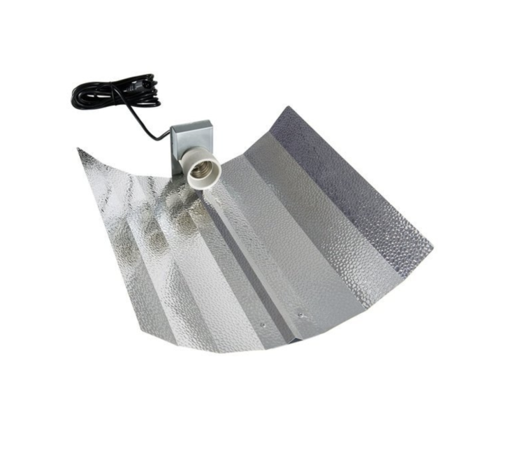 Odbłyśnik Medium Stucco Perforowany z kablem 4m – idealny do upraw indoor