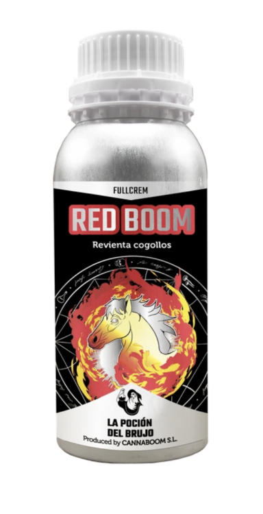 Cannaboom Red Boom Fullcrem – Booster Kwitnienia Większa Masa i Aromat Kwiatów 600ml