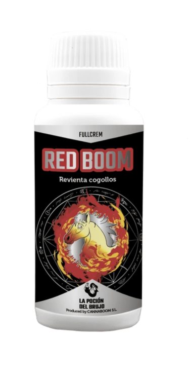 Cannaboom Red Boom Fullcrem – Booster Kwitnienia Większa Masa i Aromat Kwiatów 100ml
