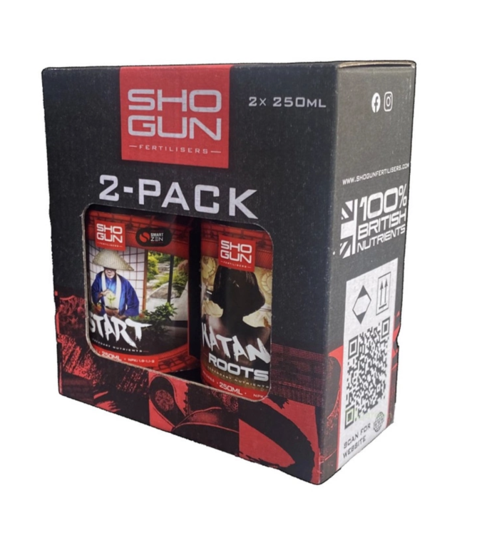 Shogun Zestaw Nawozów Shogun Katana Roots & Start 2x250ml propagacja