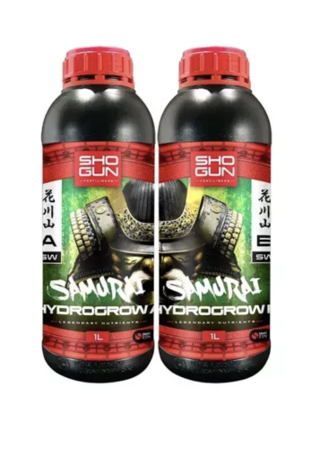 Shogun Samurai Hydro Grow Hard A i B – Kompletny Nawóz Hydroponiczny na Wzrost 2x1L