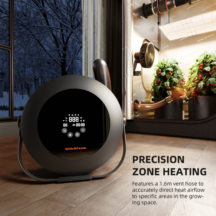 Grzejnik Spider Farmer Heater - Inteligentny System Kontroli Temperatury dla Upraw precyzyjne nagrzewanie