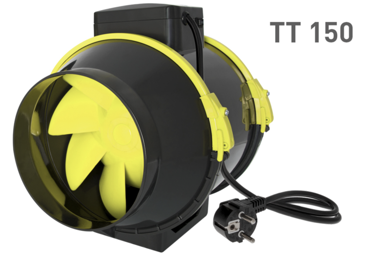 Wentylator kanałowy z 2 prędkościami 100-200 mm TT zdjęcie 9