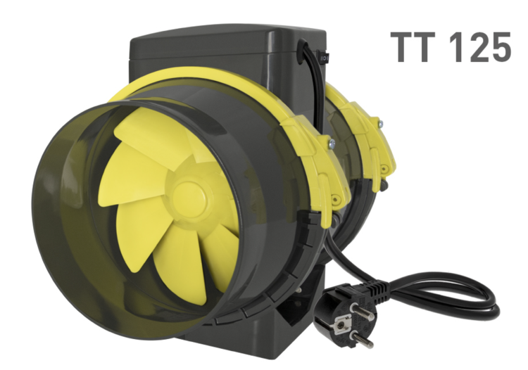Wentylator kanałowy z 2 prędkościami 100-200 mm TT zdjęcie 10