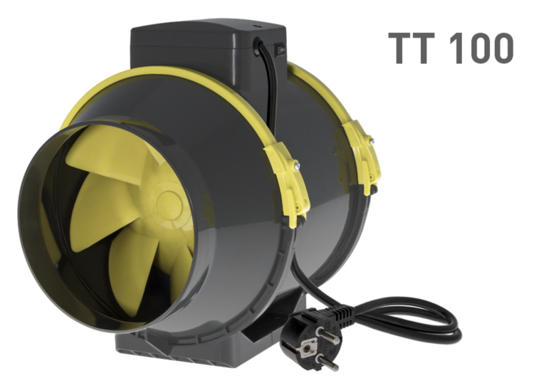 Wentylator kanałowy z 2 prędkościami 100-200 mm TT zdjęcie 11