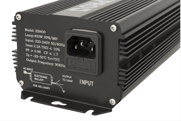 Elektroniczny zasilacz Lumaxpro do lamp HPS i MH – regulacja mocy garden highpro