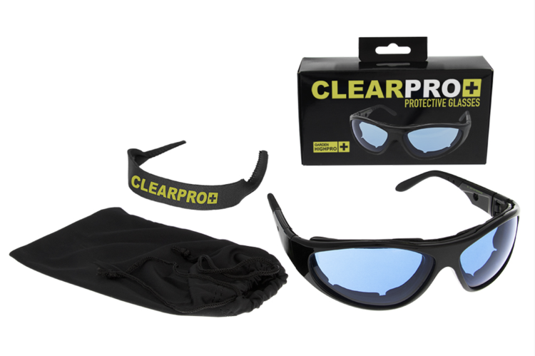 Okulary CLEAR PRO – filtracja światła HPS CFL i LED opakowanie