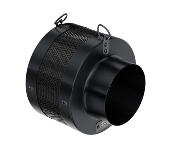 Filtr Węglowy Croco Flat – skuteczne usuwanie zapachów do growboxa grubosc scianki 38mm