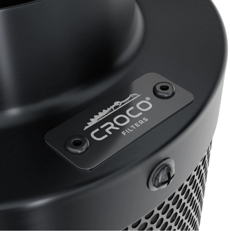 Filtr Węglowy Croco Flat – skuteczne usuwanie zapachów black