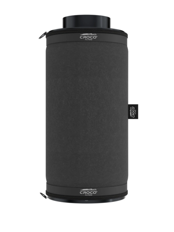 Croco Filters Black 420-680 m³/h fi 150mm - filtr węglowy do neutralizacji zapachów