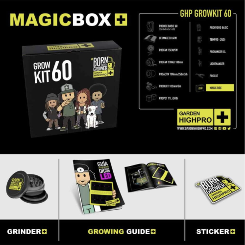 Garden HighPro GrowKit 60 – Kompletny Zestaw do Uprawy Indoor  magic box