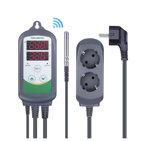Inkbird ITC-308 regulator sterownik WIFI temperatury do dwóch urządzeń grzewczych i chłodzących