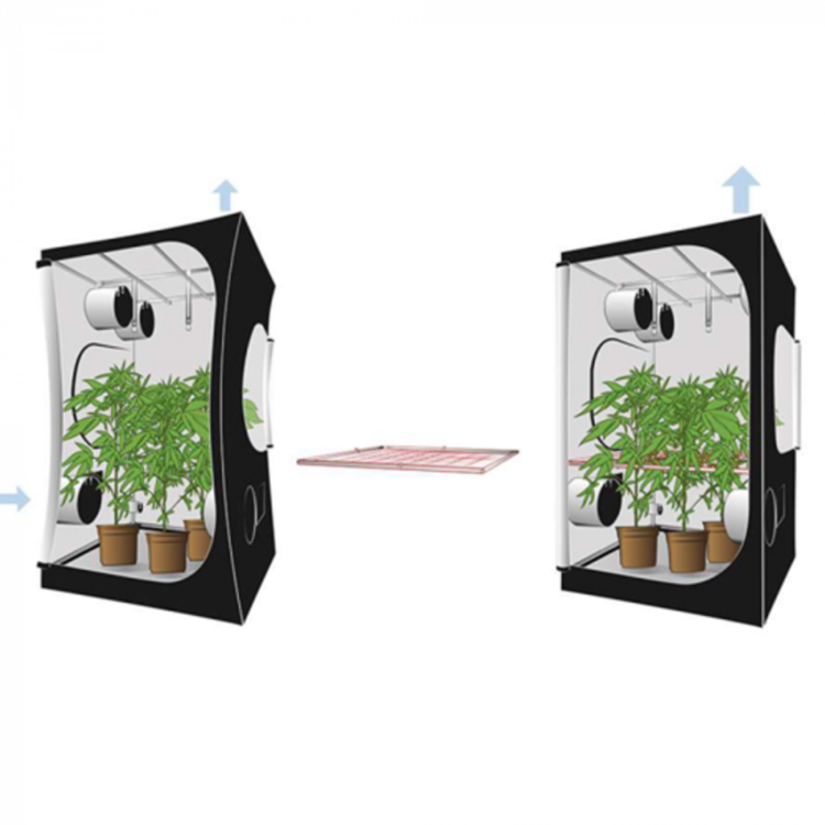 Stelaż Wzmacniający Growbox Secret Jardin – Space Booster dark street