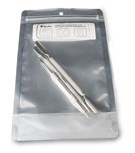 Dabbers Zestaw Szpatułek ze stali nierdzewnej (3 sztuki) do Dabu Kalafonii