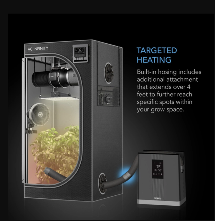 AC Infinity THERMOFORGE T3 – Inteligentny Ogrzewacz do Roślin z Kontrolą VPD growbox