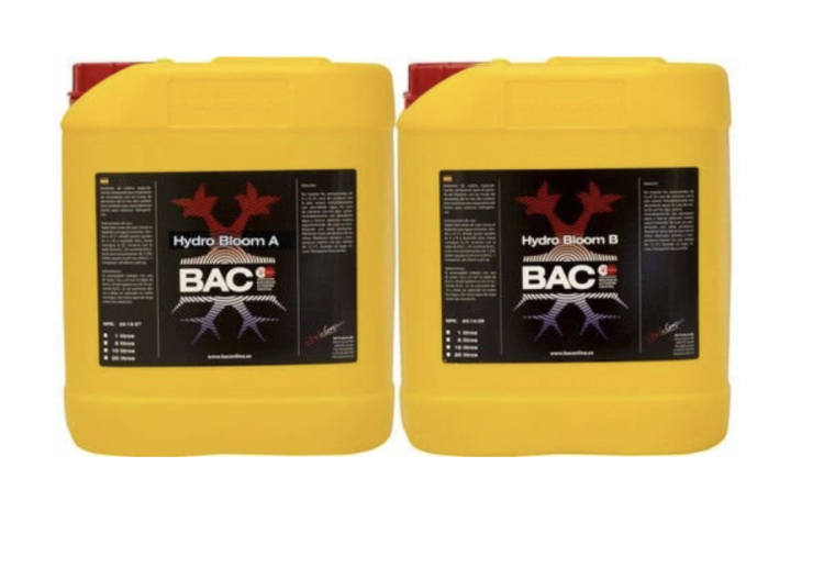 BAC Hydro Bloom A+B 2x5L | nawóz do hydroponiki na kwitnienie