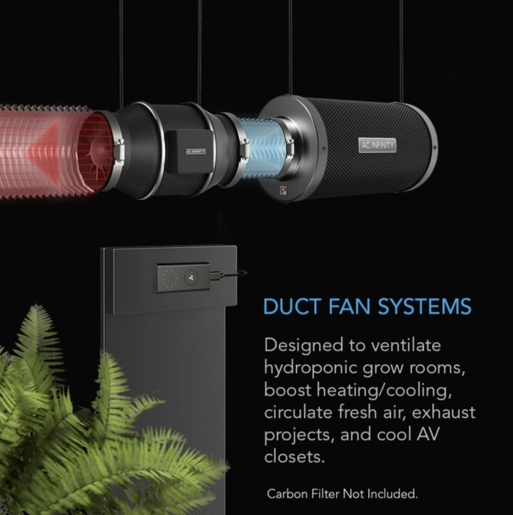 CLOUDLINE PRO S10 – Cichy Wentylator Kanałowy 250 mm 2040 m3 z kontrolerem prędkości  system