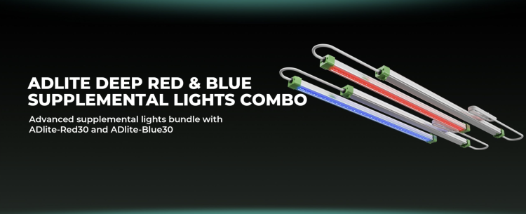 Zestaw Mars Hydro ADlite LED – listwy czerwone i niebieskie do wspomagania wzrostu roślin deep red blue