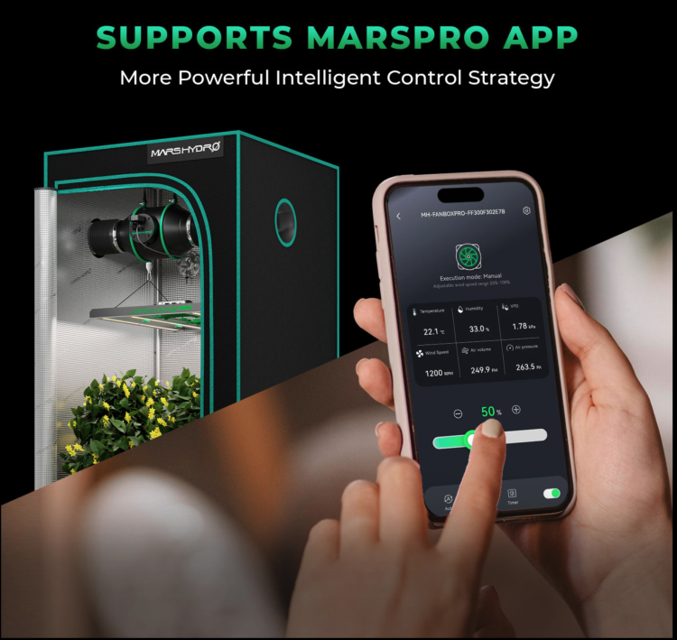 Wentylator Ifresh Smart Inline WIFI z aplikacją sterującą wilgotnością i temperaturą