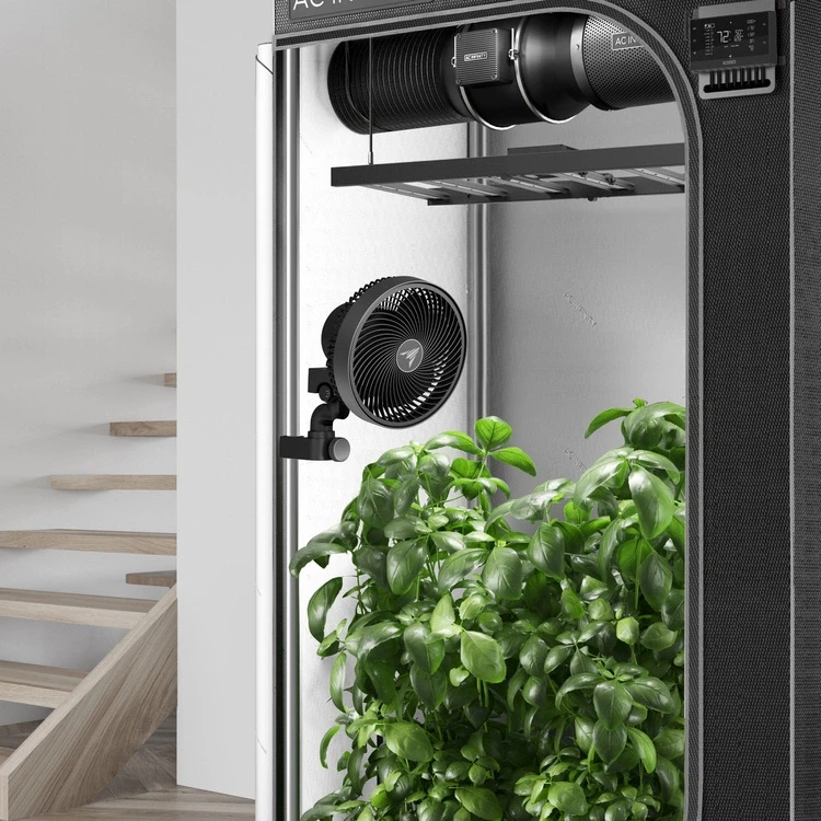 AC Infinity Oscylacyjny Wentylator z Klipsem 23cm