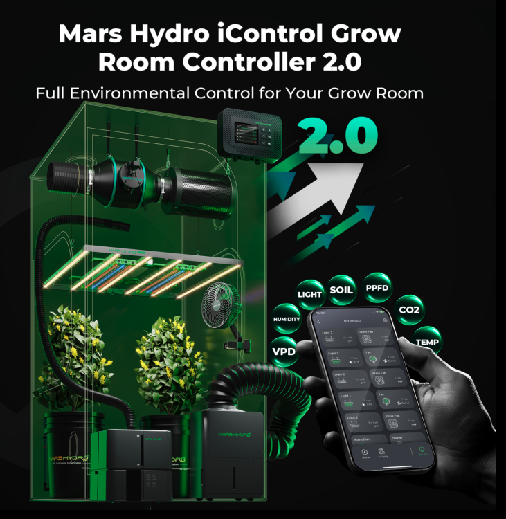 Mars Hydro iControl: Inteligentny Ekosystem Kontroli Uprawy