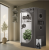 AC Infinity Cloudlab 894 growbox 240x120x200 cm z otwartymi drzwiami, widoczny system wentylacji, wentylator cyrkulacyjny oraz roślina wewnątrz namiotu uprawowego indoor.
