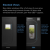 AC Infinity Cloudlab 894 – wysokie okno podglądowe i zamki SBS zapewniające pełną szczelność świetlną growboxa.