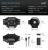Wymiary wentylatora AC Infinity CLOUDLINE A6 100 mm 280 m3 h