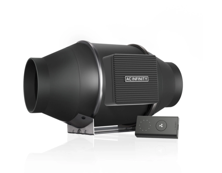 CLOUDLINE PRO S4 s6 – Cichy Wentylator Kanałowy 100  / 350m3 / 150mm 680m3 z kontrolerem prędkości