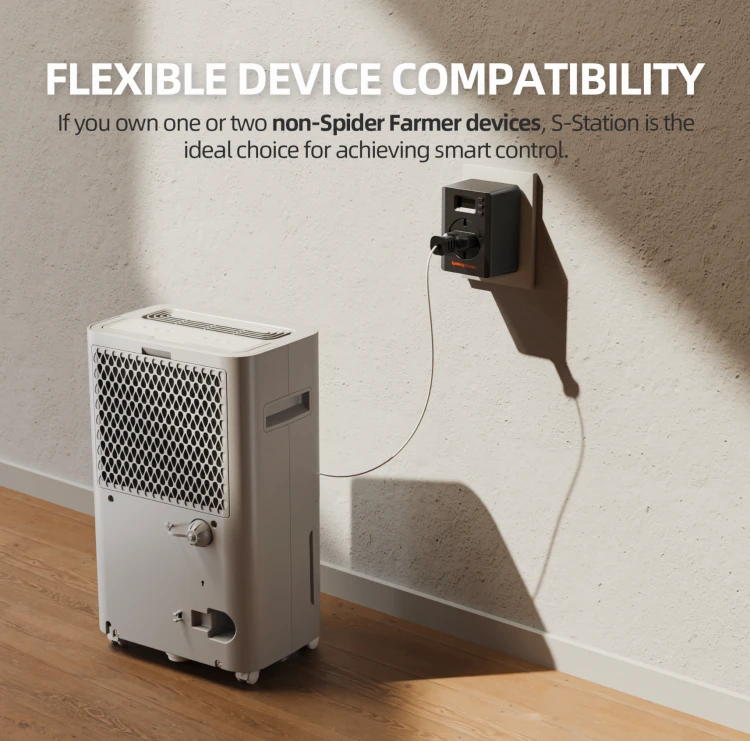 Spider Farmer  – Gniazdko Wi-Fi i Bluetooth