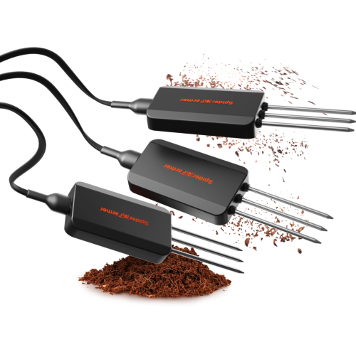Spider Farmer GGS Smart 3-in-1 Soil Sensor Pro (3 szt.) – czujnik EC, wilgotności i temperatury