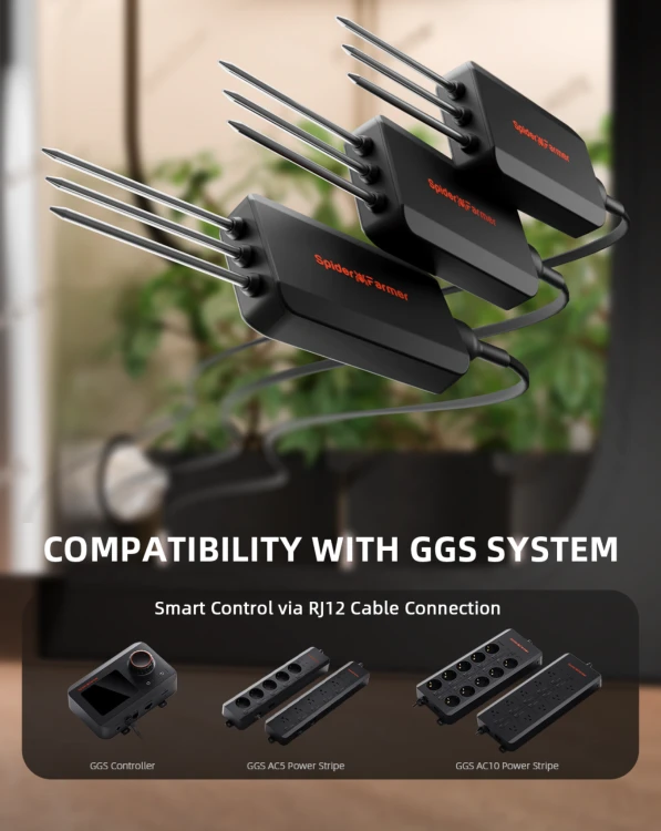 Spider Farmer GGS Smart 3-in-1 Soil Sensor Pro (3 szt.)