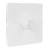 VERTICANA® WALL DIMMER 1-WAY WHITE - biały ściemniacz ścienny pojedynczy, 400W do lamp LED