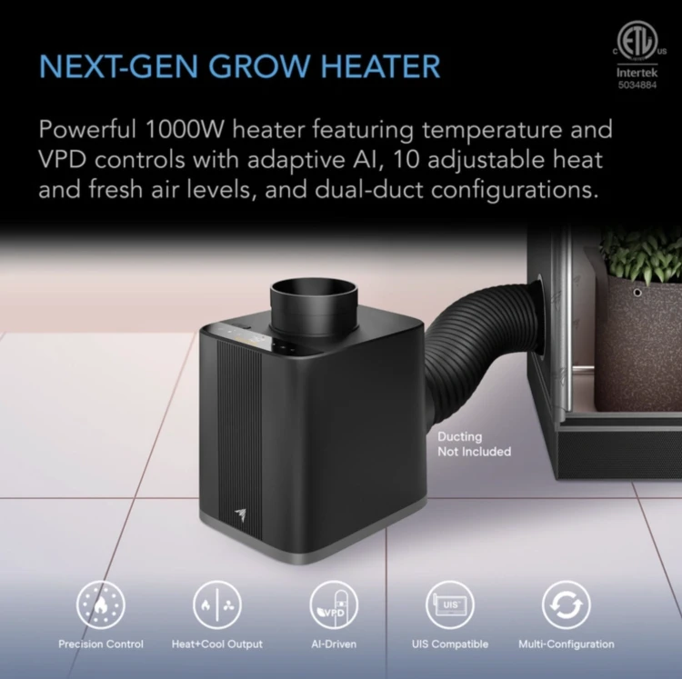 AC Infinity THERMOFORGE T7 1000W nastepna generacja uprawy