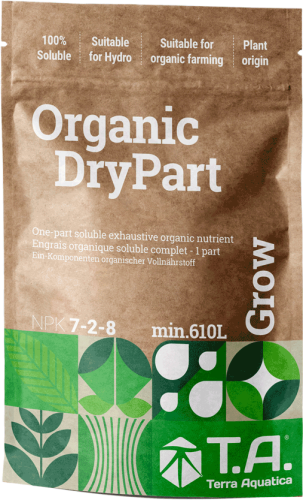 Terra Aquatica GHE Organic DryPart Grow - organiczny nawóz w proszku na fazę wzrostu roślin