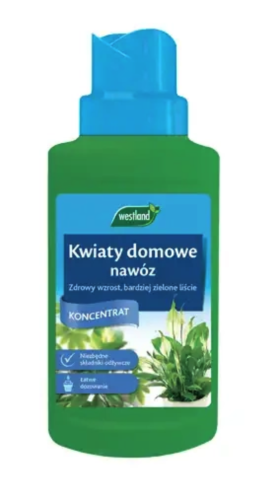Westland Nawóz do Kwiatów Domowych 250ml - uniwersalny płynny nawóz do roślin doniczkowych
