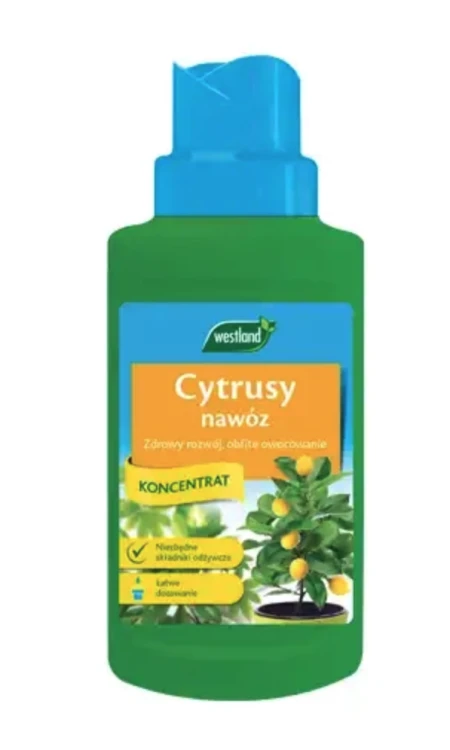 Westland Nawóz do Cytrusów 250ml - płynny nawóz do cytryny, pomarańczy i kumkwatu