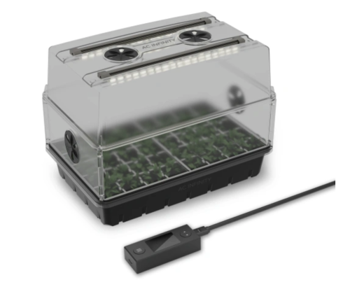 AC Infinity Propagator Premium 36x16x23 cm - szklarenka LED Samsung LM301H EVO z timerem