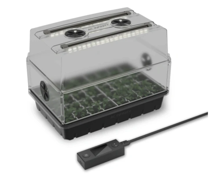 AC Infinity Propagator Premium 36x16x23 cm - szklarenka LED Samsung LM301H EVO z timerem