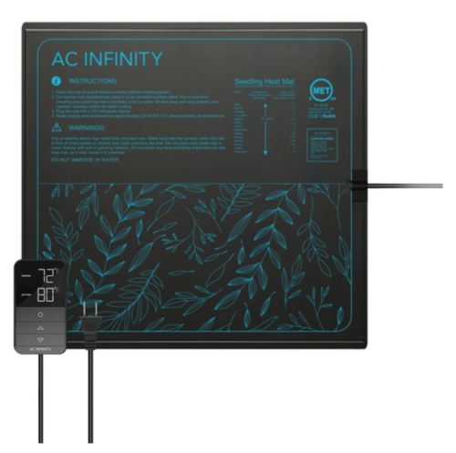 AC Infinity SUNCORE H – mata grzewcza z cyfrowym termostatem (widok produktu)